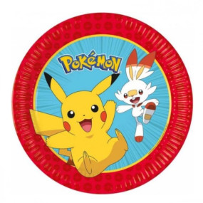 Pratos Pokémon 23cm